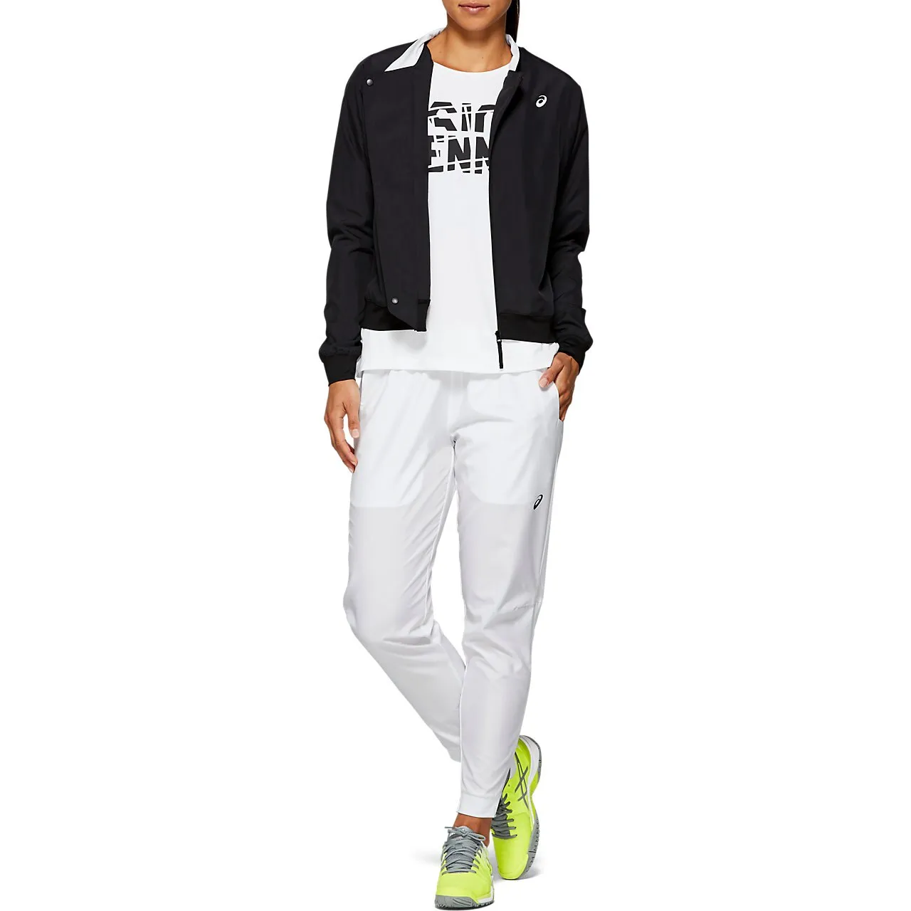Asics Women's Practice Jacket (Black)