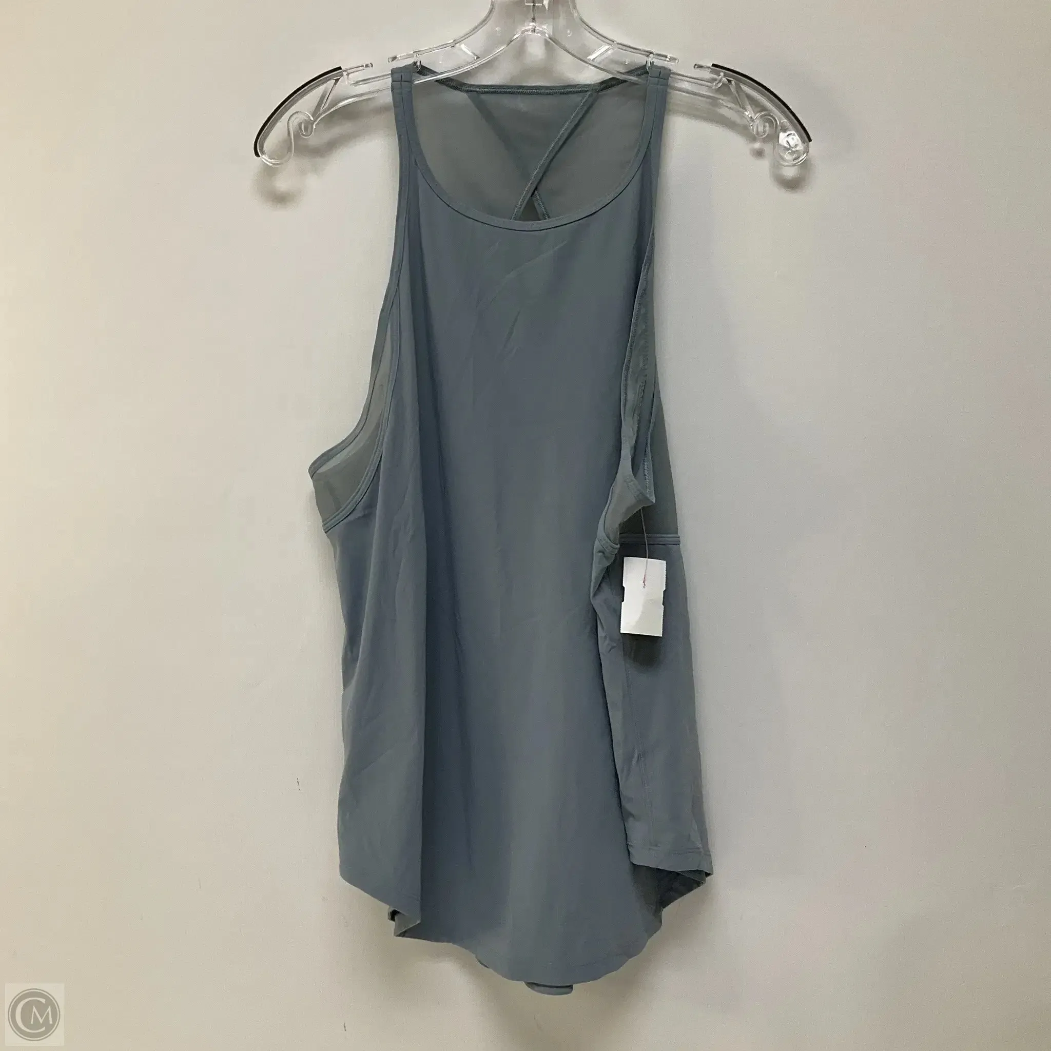Athletic Tank Top By Lululemon In Blue, Size: 8