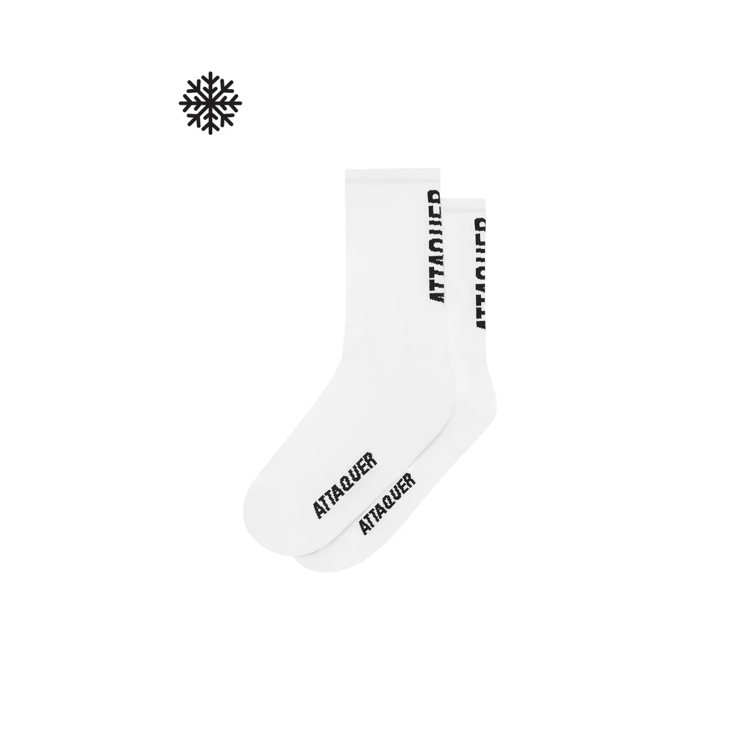Attaquer Winter Socks - White