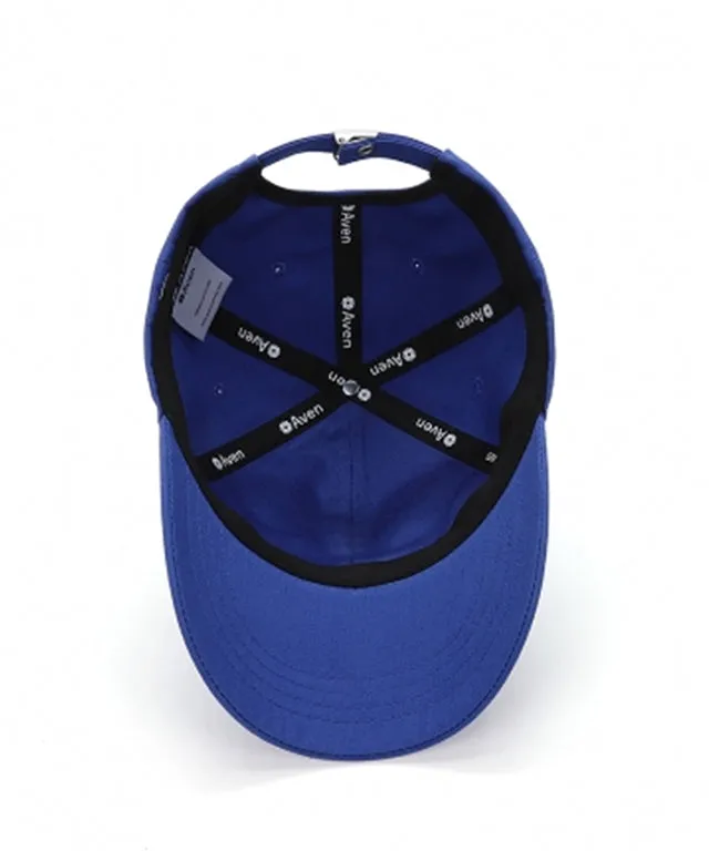 AVEN Cursive Embroidery Ball Cap - Blue