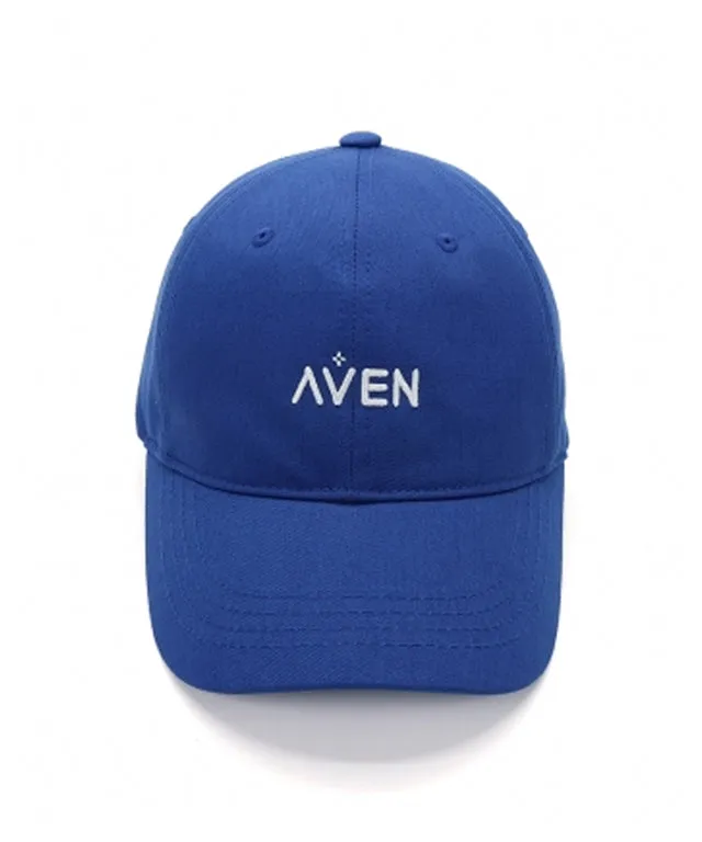 AVEN Small Logo Embroidered Ball Cap - Blue