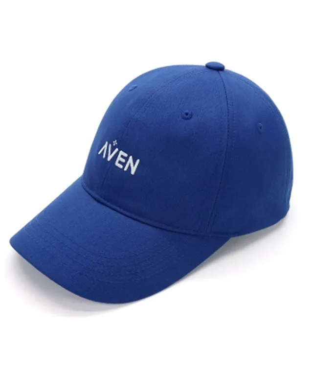 AVEN Small Logo Embroidered Ball Cap - Blue