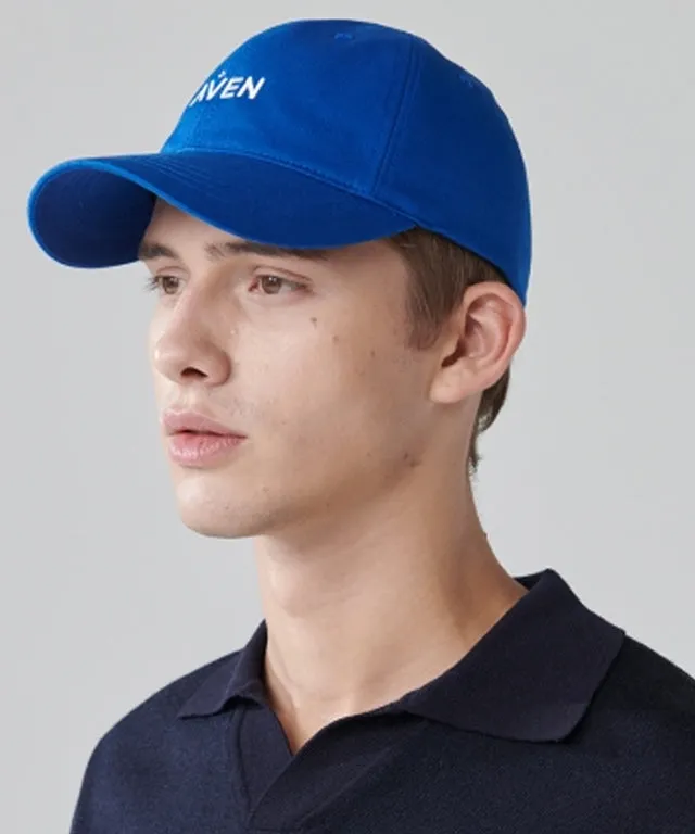 AVEN Small Logo Embroidered Ball Cap - Blue