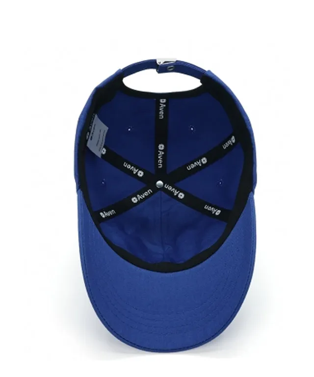 AVEN Small Logo Embroidered Ball Cap - Blue
