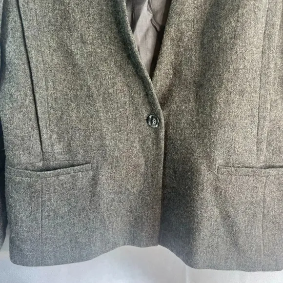 Barclay Square VTG Wool Blend Single Breasted Blazer Jacket Women's Size‎ 14