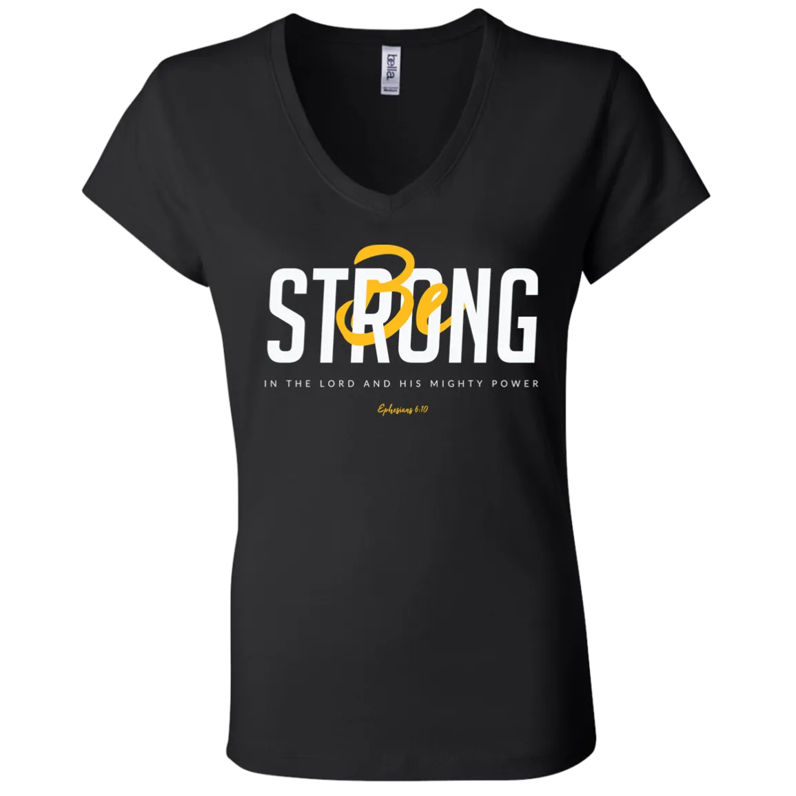 Be Strong | Ladies’ Performance V-Neck
