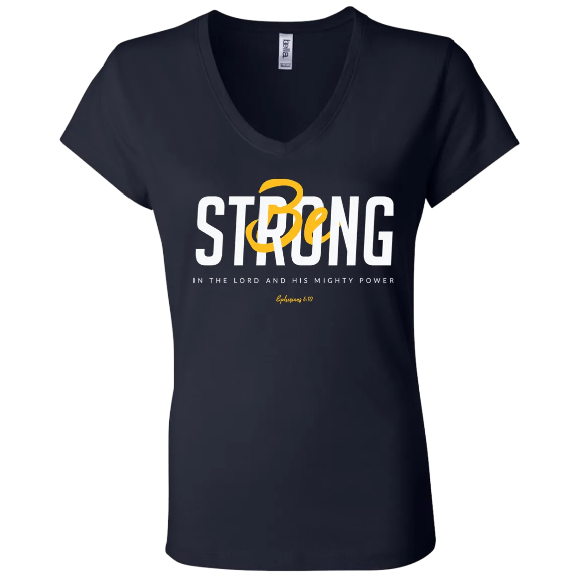 Be Strong | Ladies’ Performance V-Neck