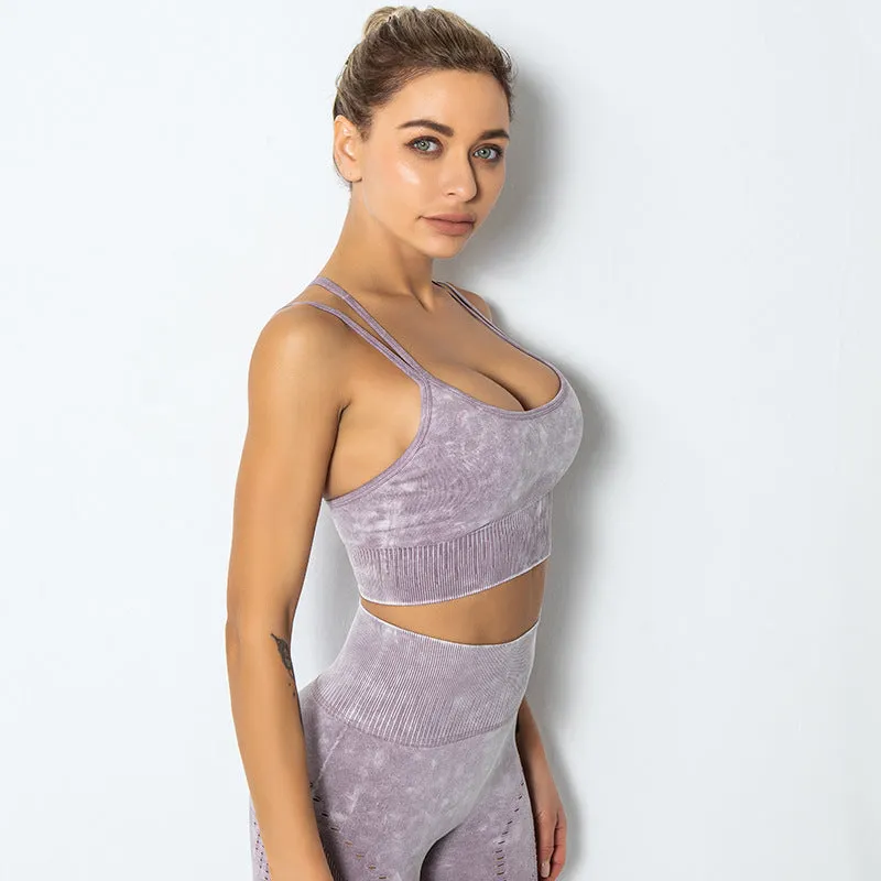 Beautiful Zipper Yoga Suit - Fitness Exercise Outfit for Women