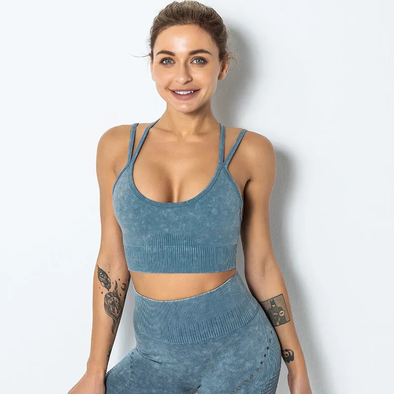 Beautiful Zipper Yoga Suit - Fitness Exercise Outfit for Women
