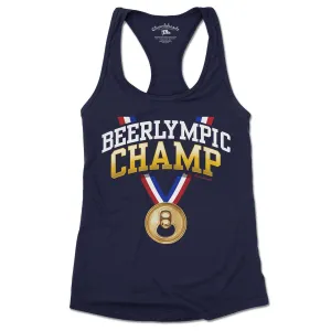 Beerlympic Champ Ladies Tank Top