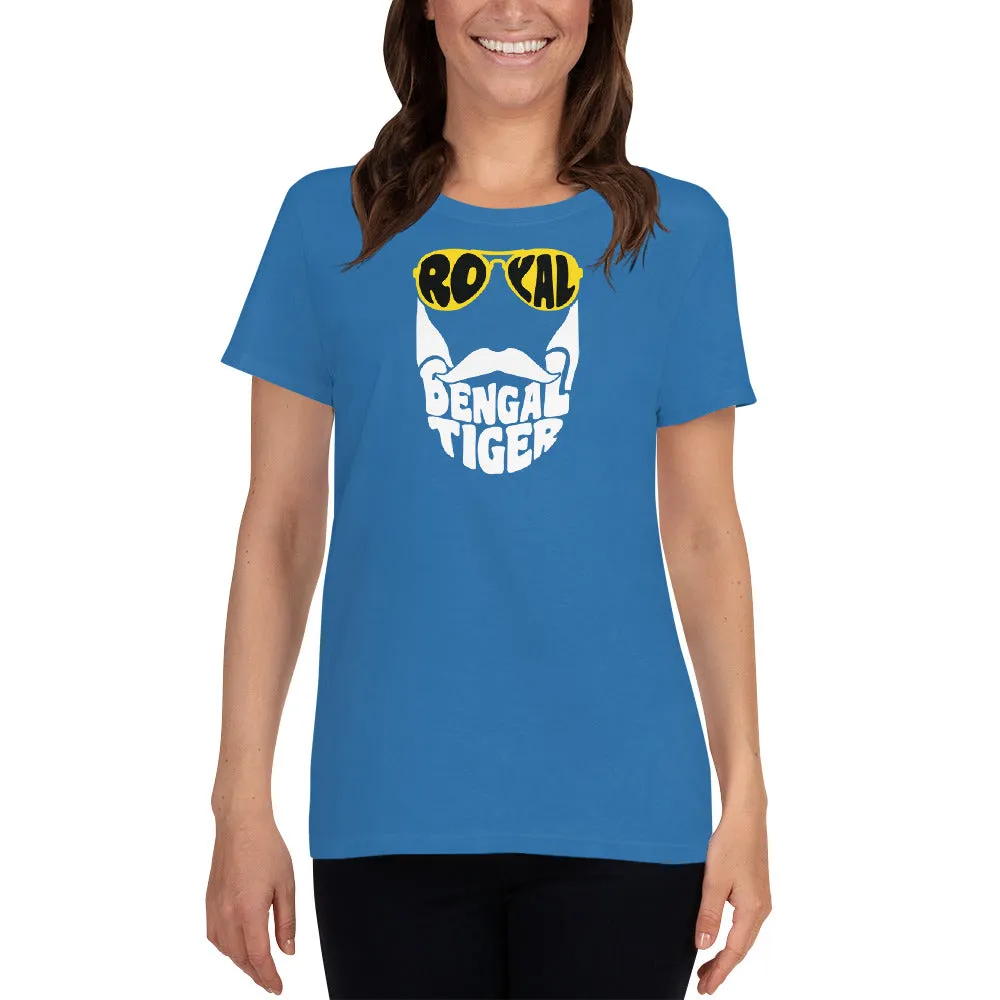 Bengali Heavy Cotton Short Sleeve T-Shirt -Royal Bengal Tiger