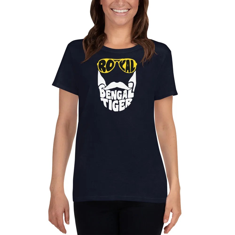 Bengali Heavy Cotton Short Sleeve T-Shirt -Royal Bengal Tiger