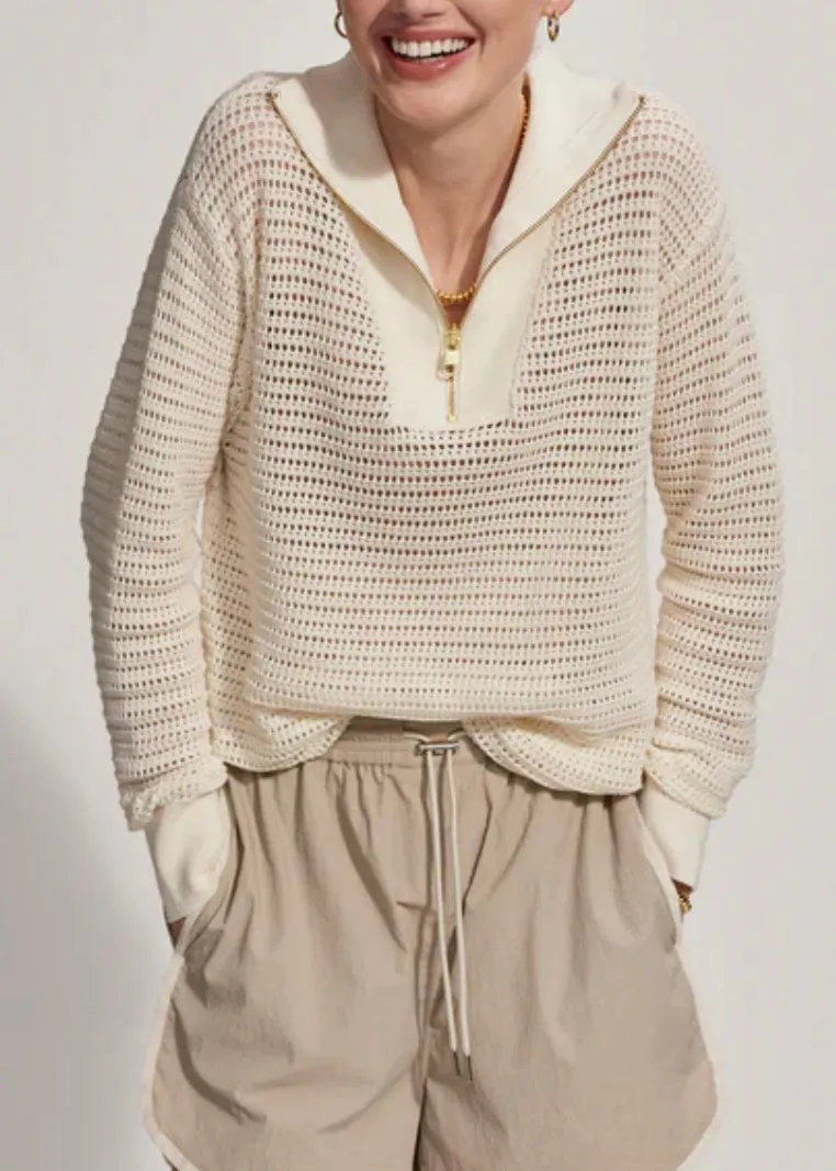 Billie Half Zip Sweater