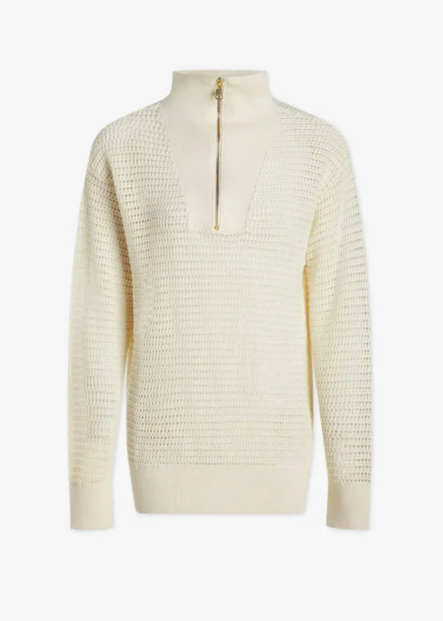 Billie Half Zip Sweater