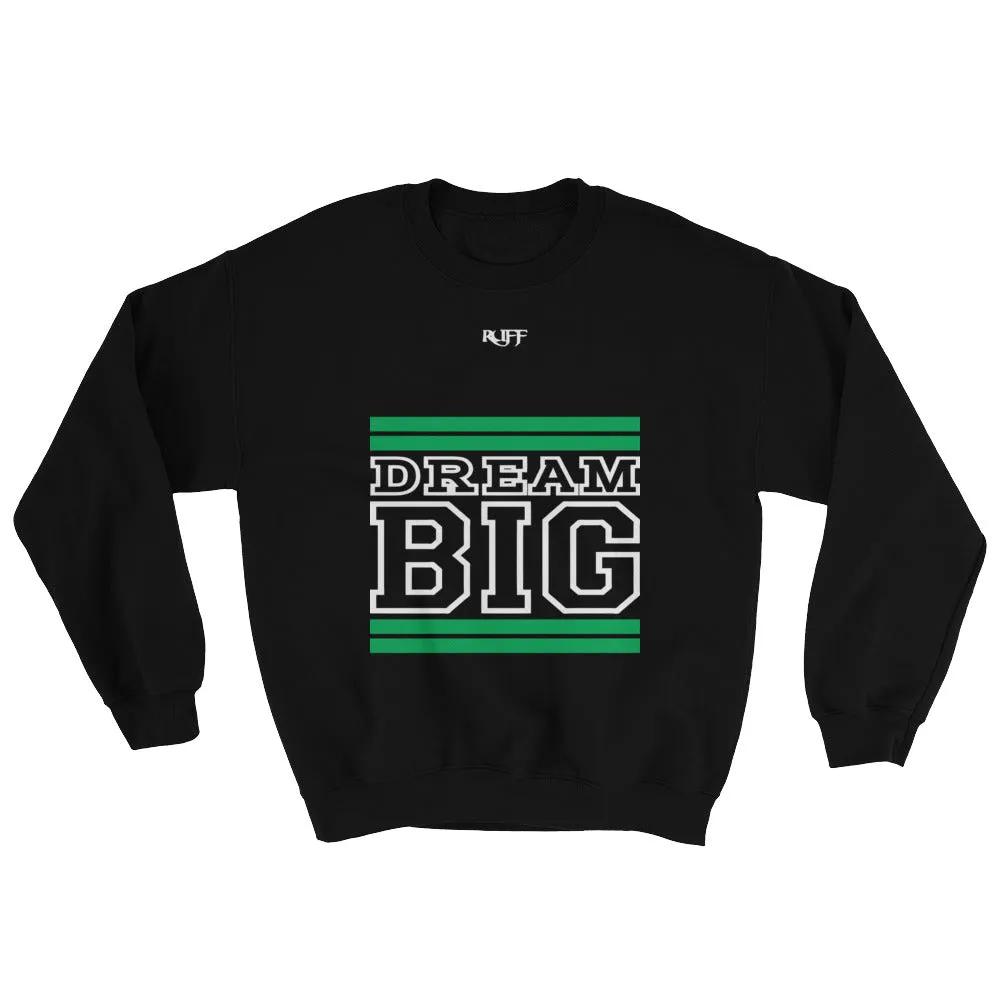 Black Green and White Sweatshirt