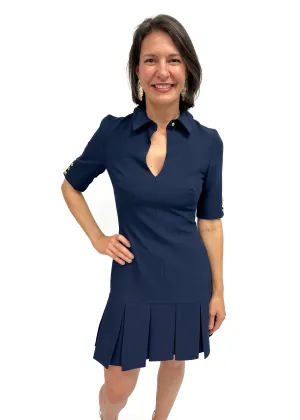 Black Halo Rami Dress - Navy