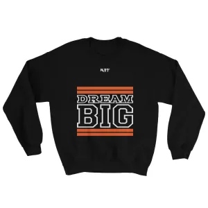 Black Orange and White Sweatshirt