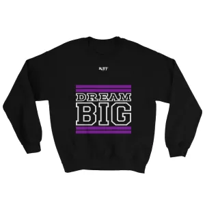 Black Purple and White Sweatshirt