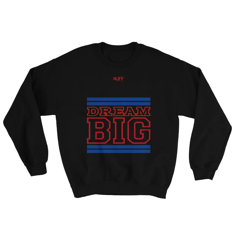 Black Royal Blue and Red Sweatshirt