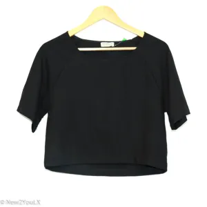 Black Short Sleeve Blouse (Necessary)