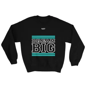 Black Teal and White Sweatshirt