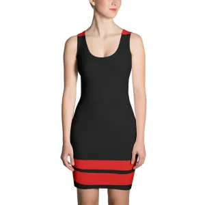Black w/Red Spandex Dress