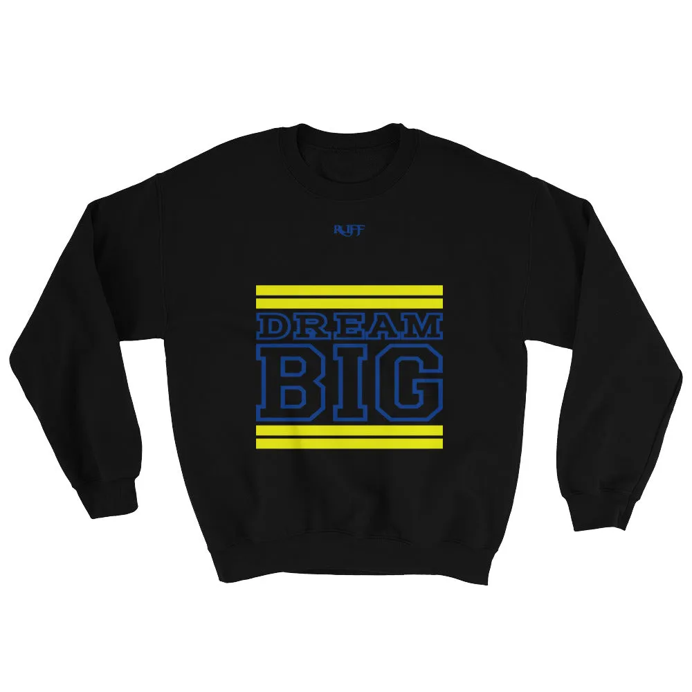 Black Yellow and Royal Blue Sweatshirt