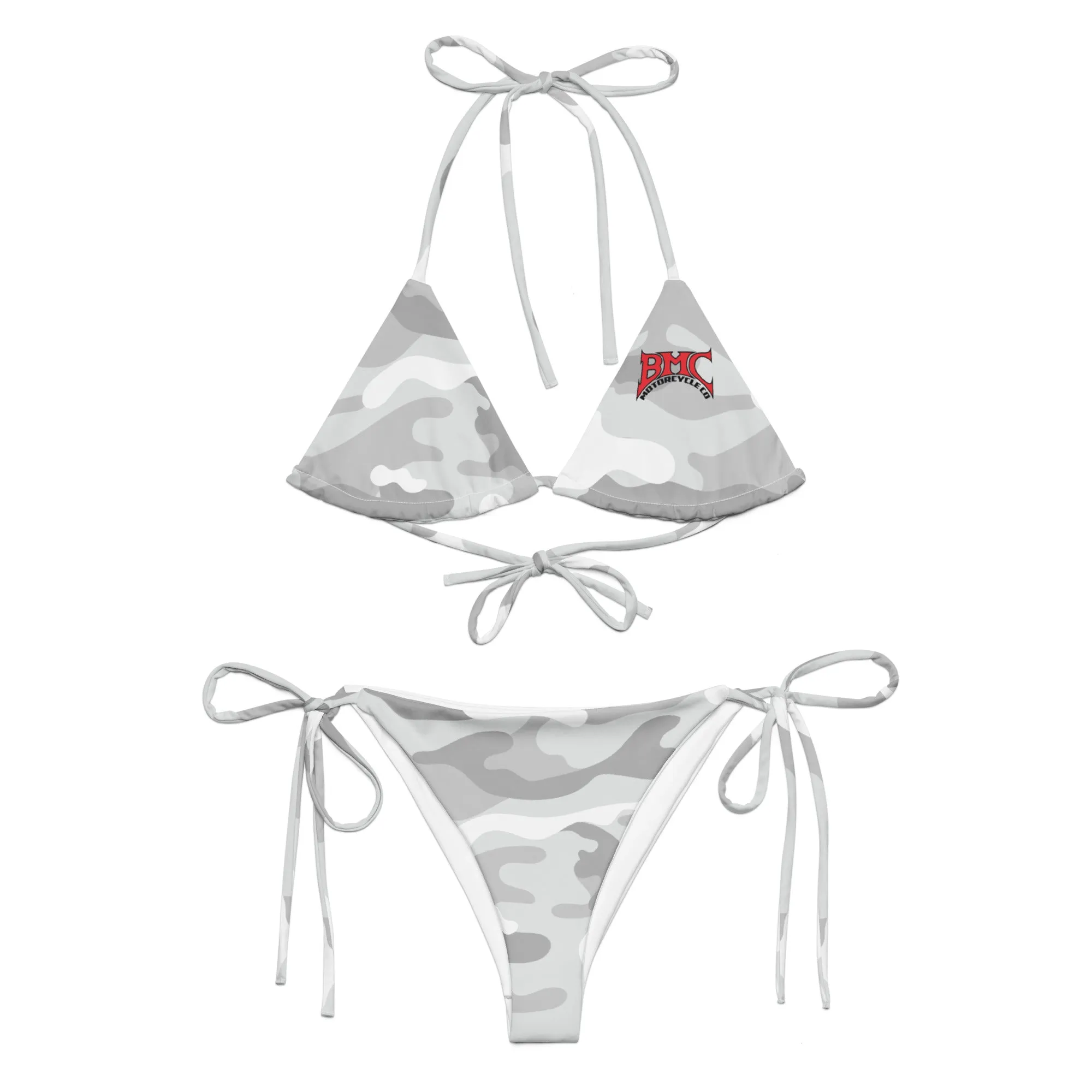 BMC String Bikini - White Camo