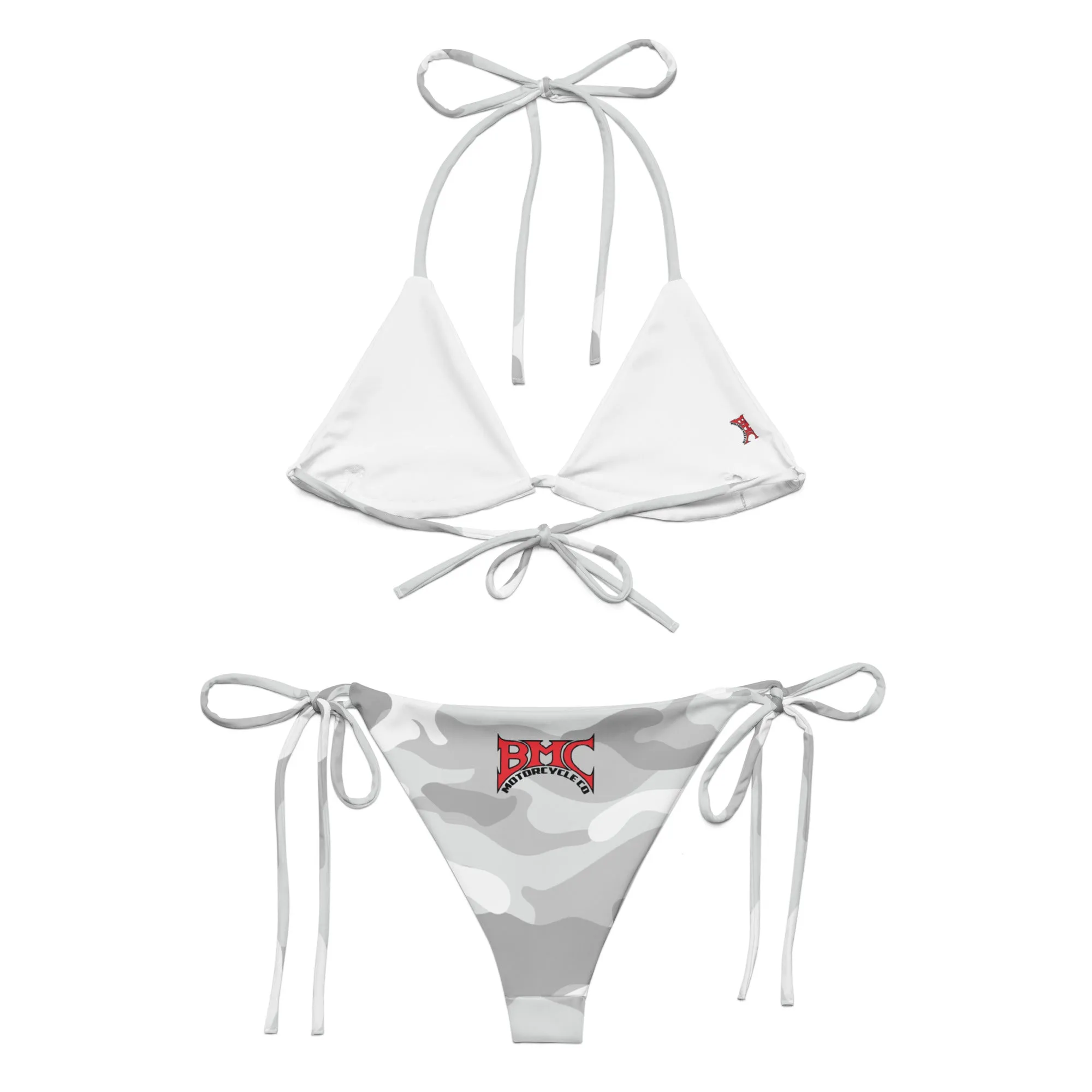 BMC String Bikini - White Camo