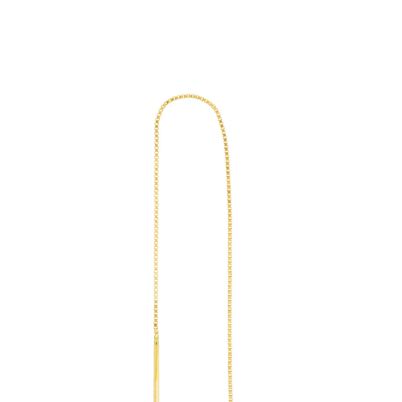 Bombe Disc Threader Earrings