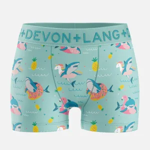 Bria 2.0 Boyshort - Party Shark