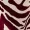 Burgundy Animal Print Button Top Gathered Side Midi Dress