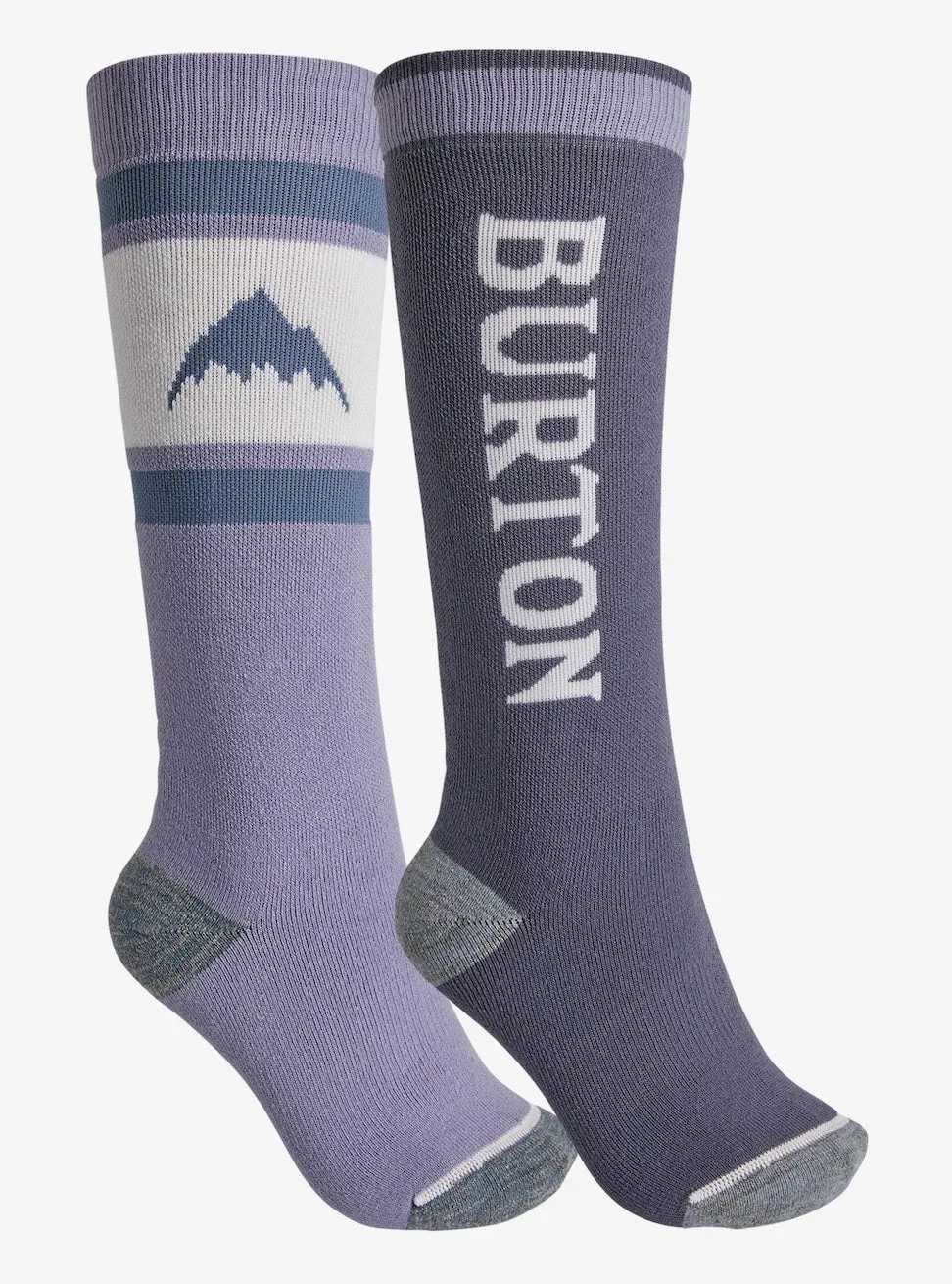 Burton Weekend Midweight Two Pack Socks Womens Foxglove Violet / Folkstone Grey