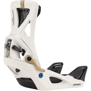 Burton Womens Step On Escapade Snowboard Binding White Gold 2024
