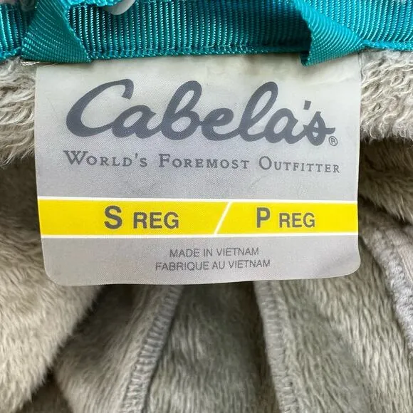Cabela's Outfither Jacket Women's Small Brown Woodland Camo Softshell Hunting