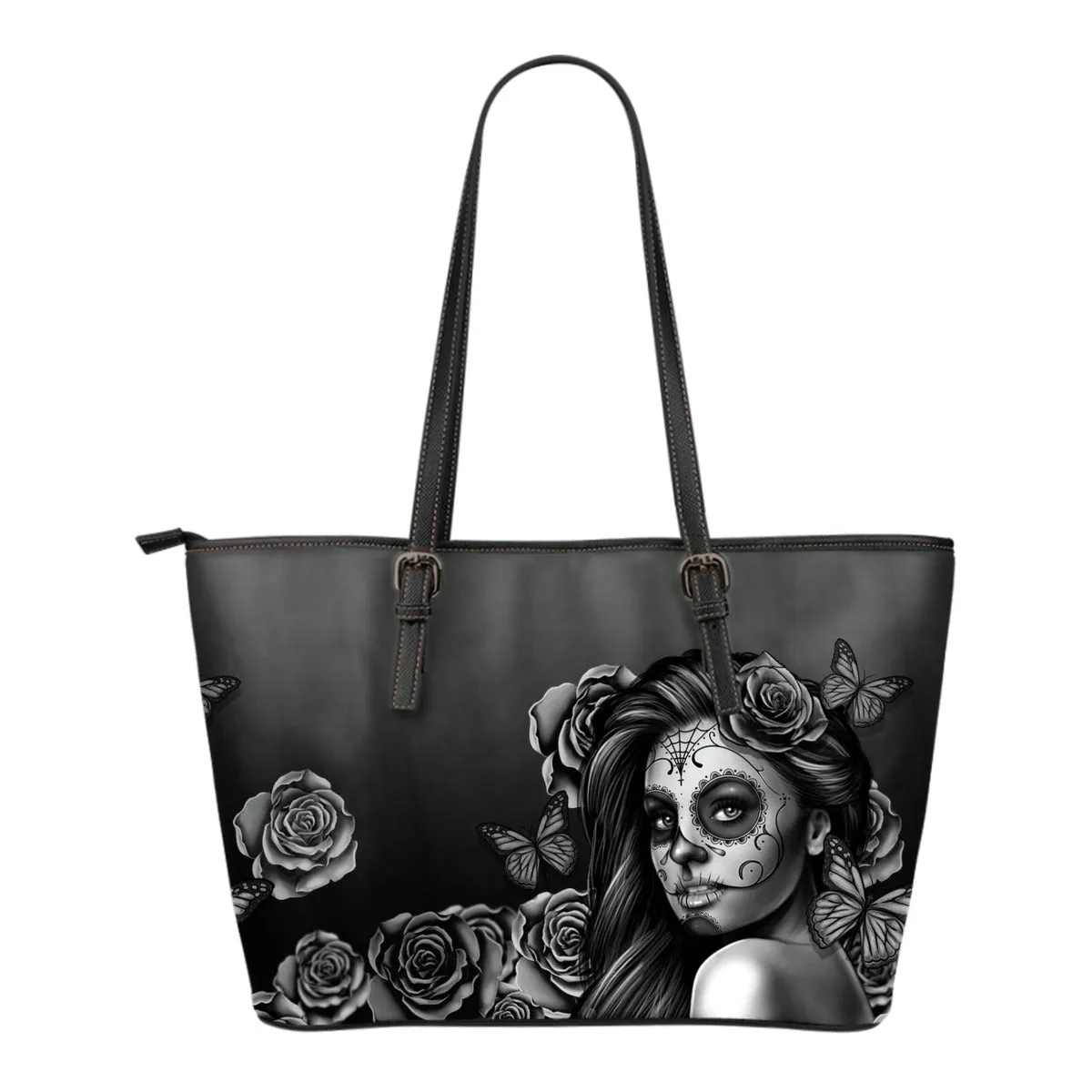 Calavera Small Eco Leather Tote Bag
