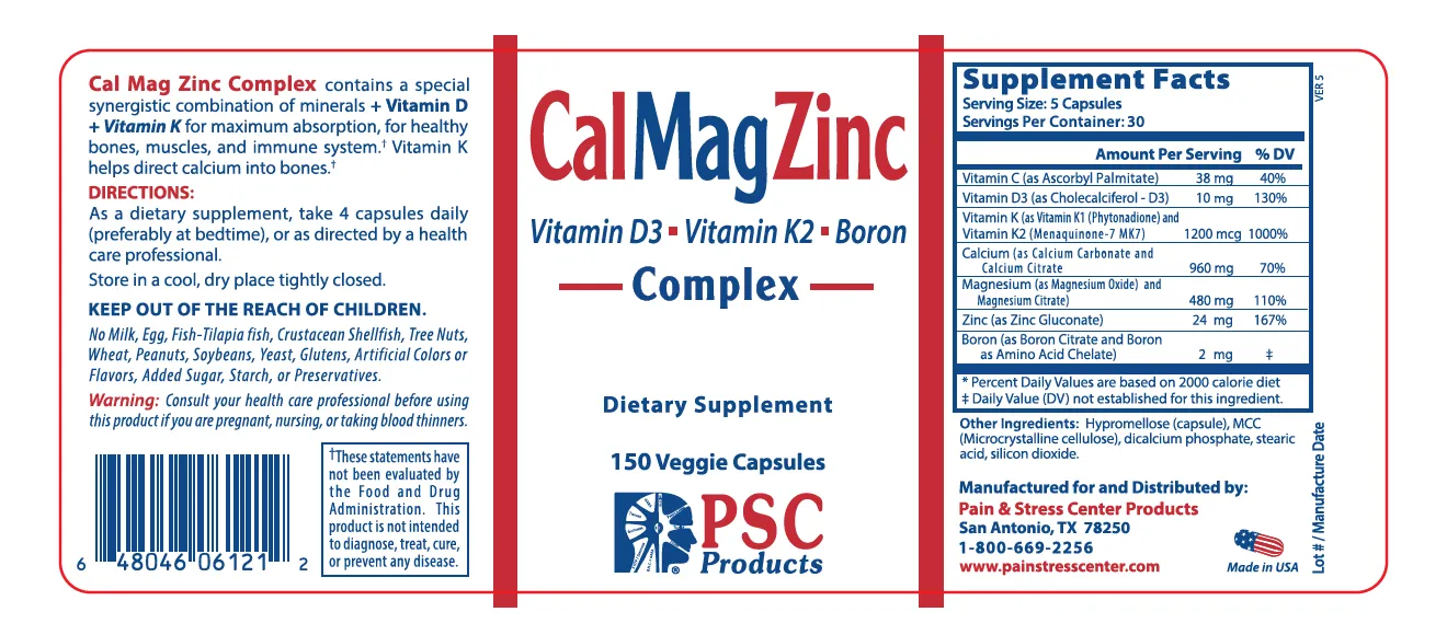 CalMagZinc Complex