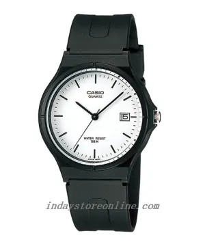 Casio Analog Women's Watch MW-59-7E Analog Resin Band Resin Glass Water Resistance