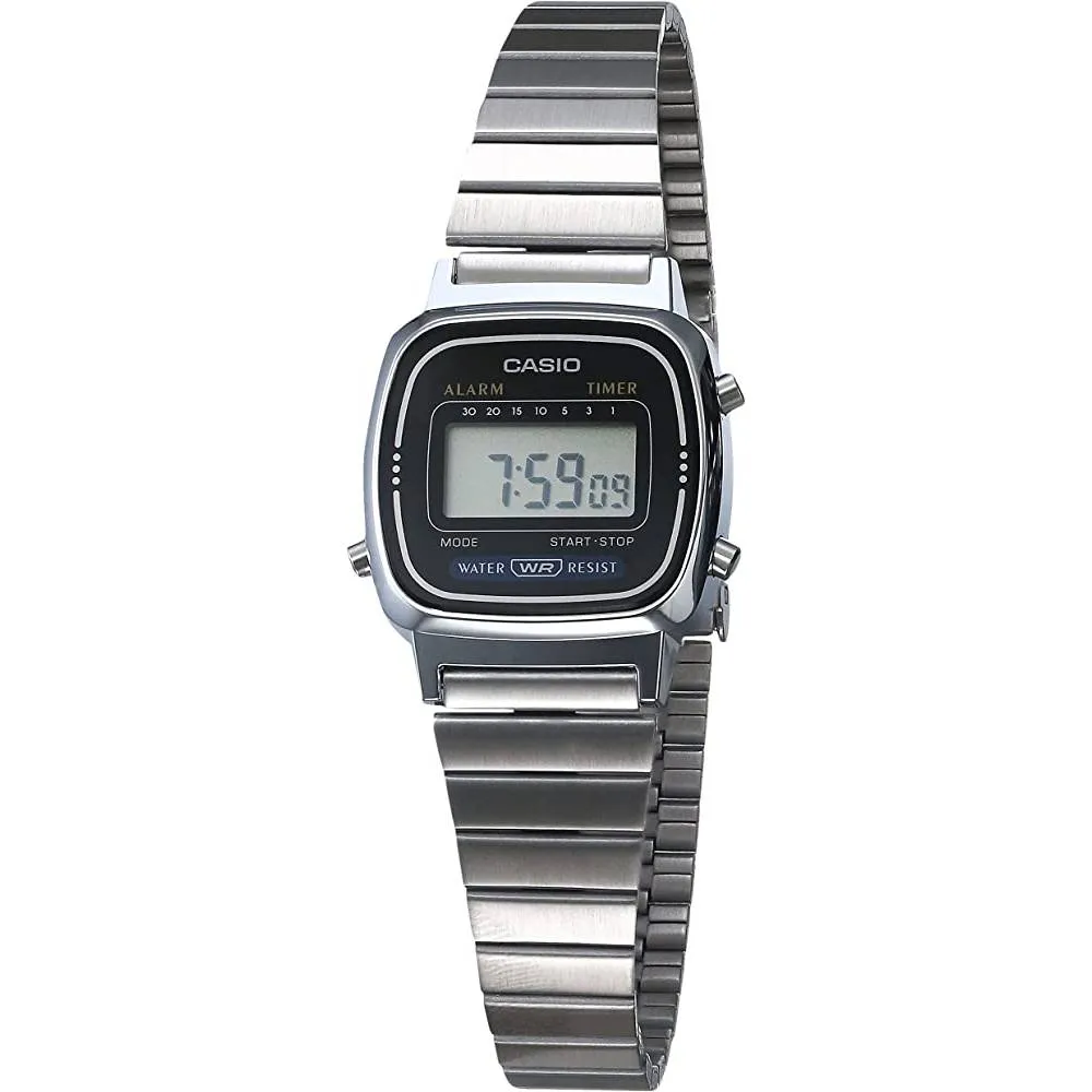 Casio Women's LA670WA-1 Daily Alarm Digital Watch | Multiple Colors