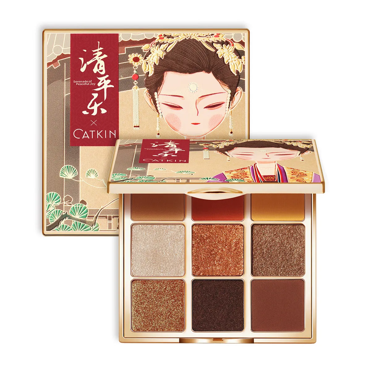 CATKIN Poem Eyeshadow Palette C09