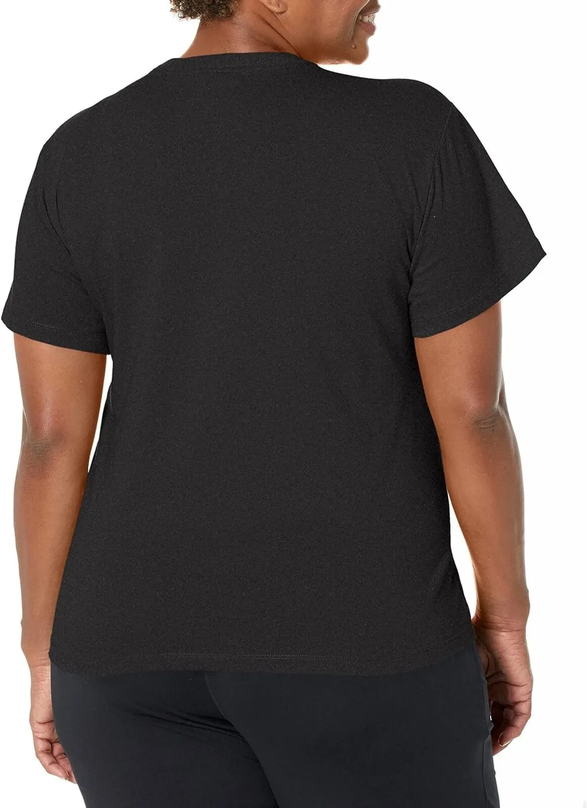 Champion Womens Classic Graphic Logo T-Shirt Tee GT18H586FTA