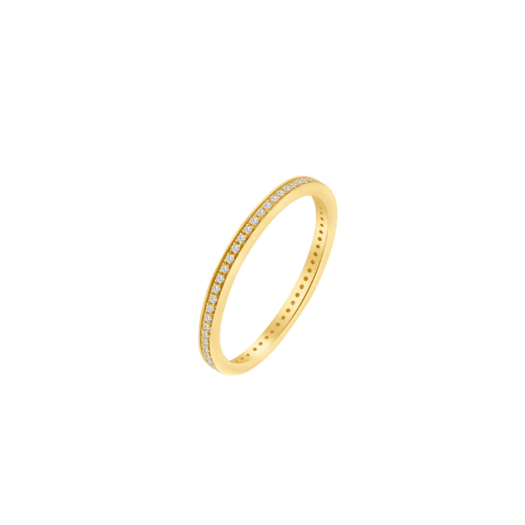 Channel Set Diamond Eternity Ring