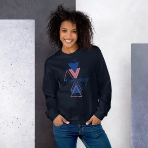 Chic Bizarre Abstract Art Sweatshirt