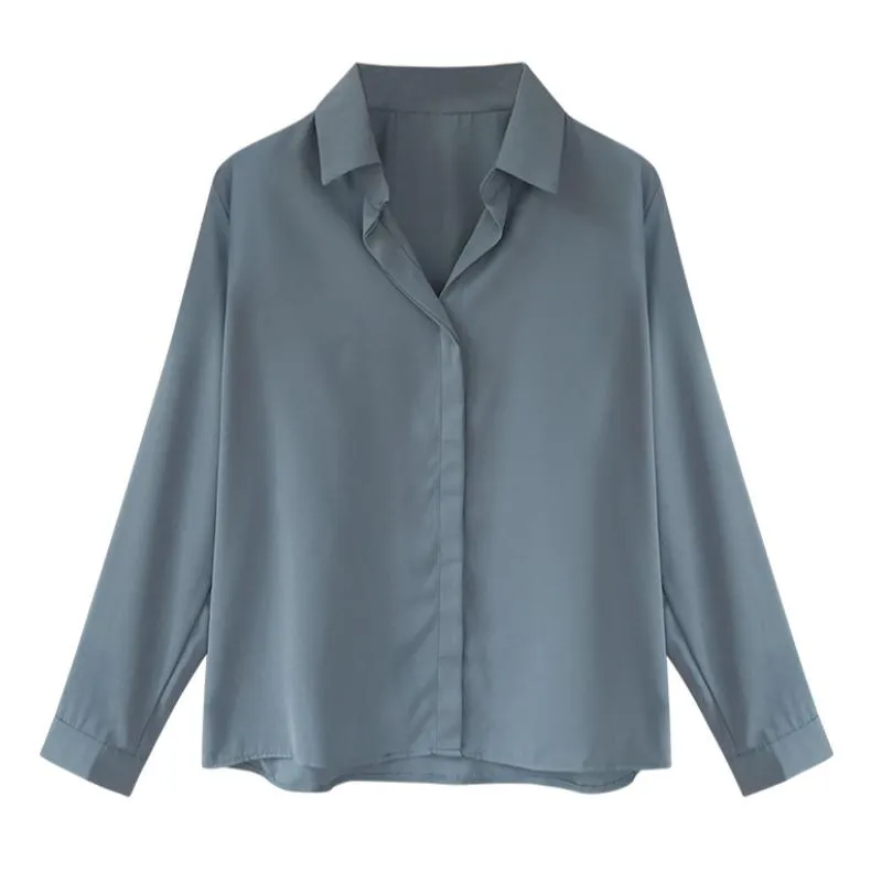 Chiffon Belle™ | Women's Long Sleeve Blouse | Lightweight Chiffon, Breathable Fabric & Stylish Design