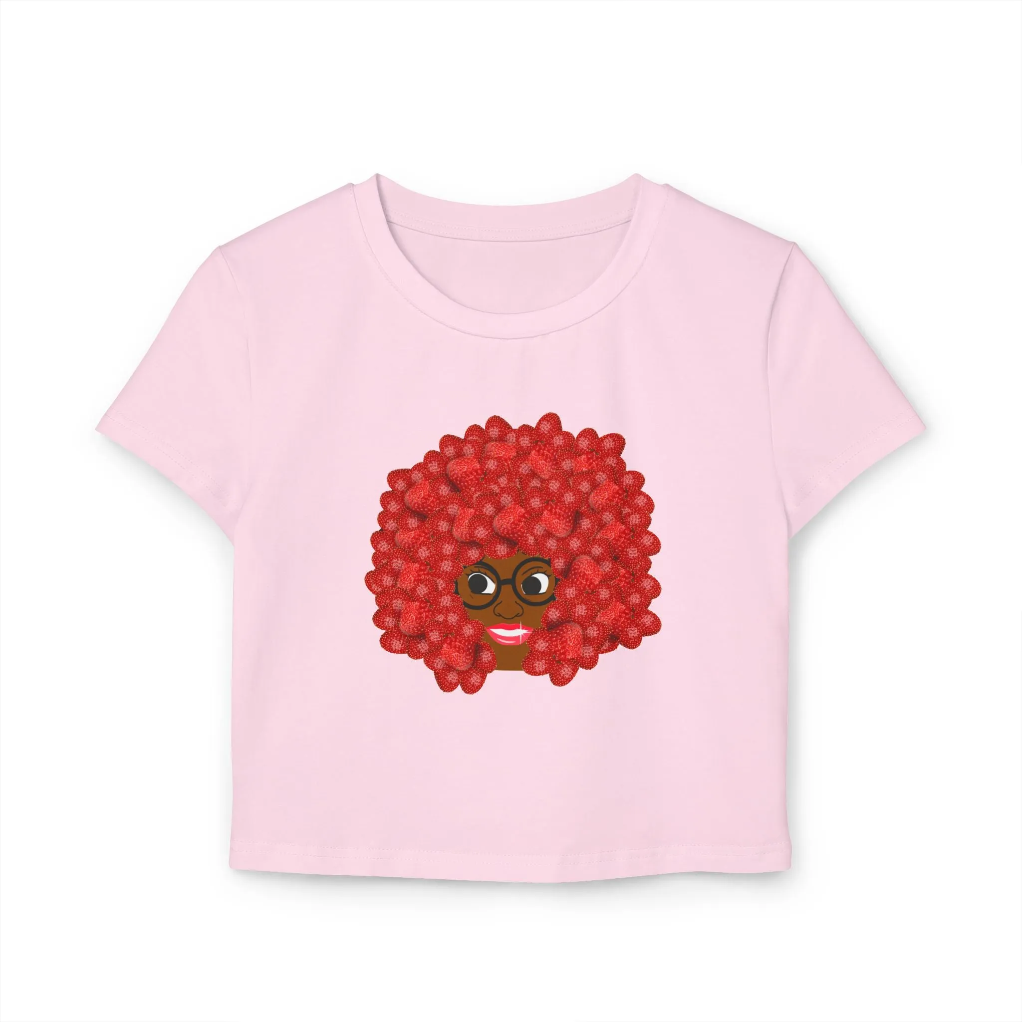 Chocolate RedHead - Baby Tee Strawberries