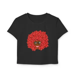 Chocolate RedHead - Baby Tee Strawberries