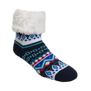 Classic Slipper Socks | Nordic Blue