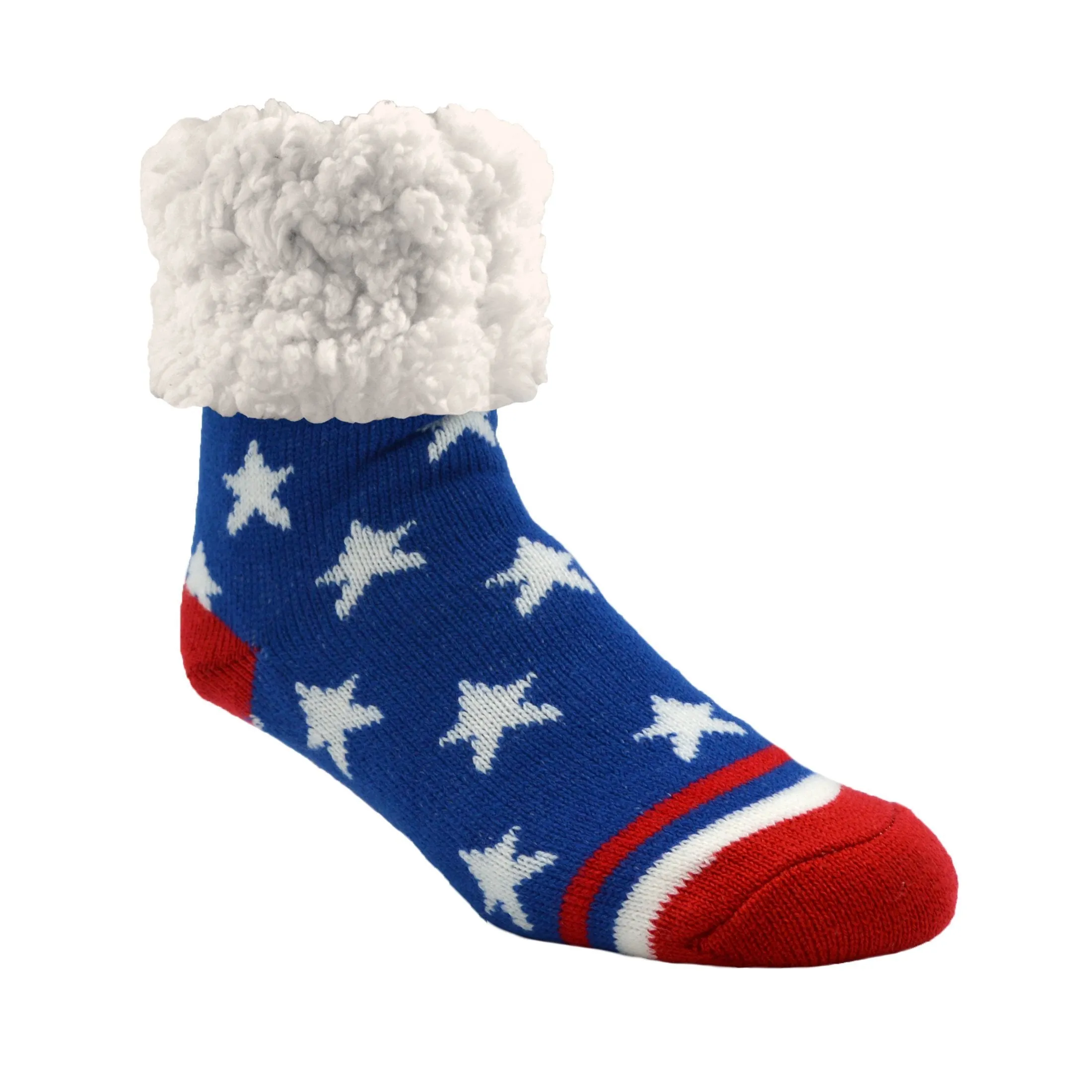 Classic Slipper Socks | USA Stars