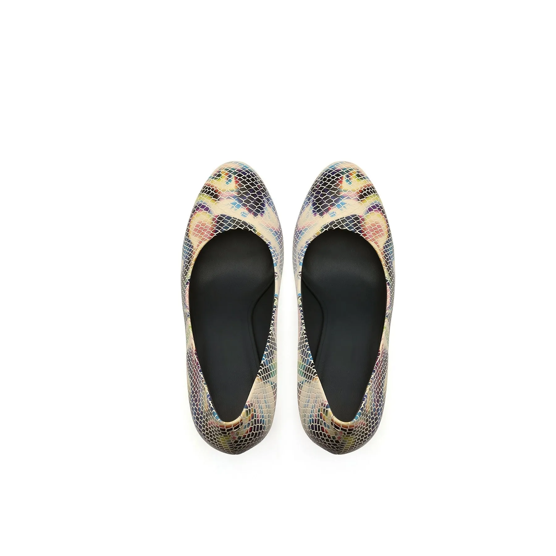 Classy Heel Pump Aurora Print