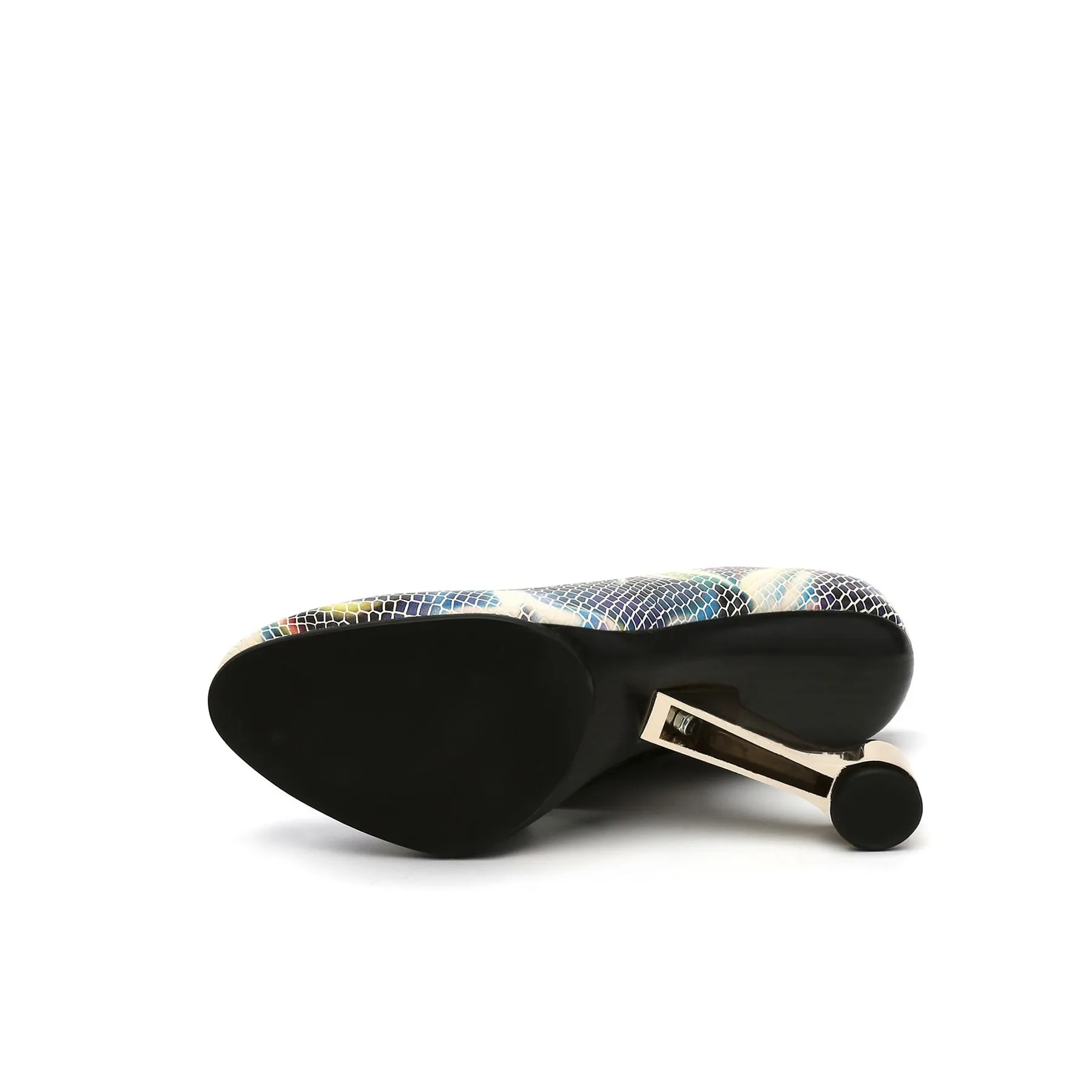 Classy Heel Pump Aurora Print